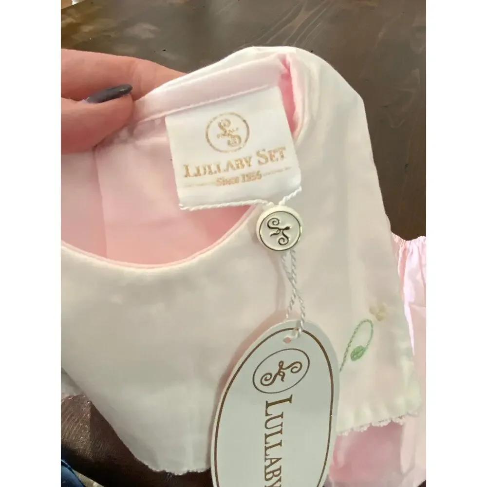Lullaby Set Vintage Bubble (Blessings Pink) NWT‎ size 6 mo